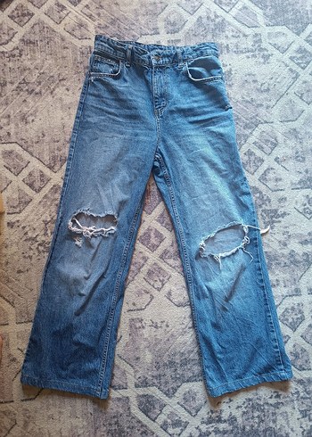 Rahat kesim Denim Pantolon - Görsel 2