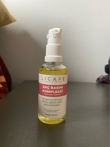 Licape saç bakım kompleksi 50 Ml