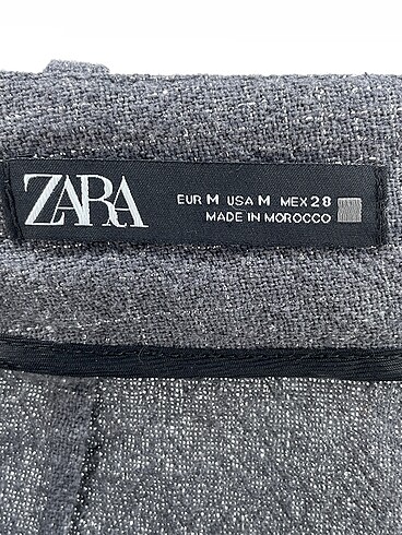 m Beden gri Renk Zara Mini Şort %70 İndirimli.