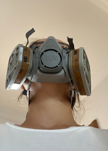 3M Yarı Yüz Gaz Maskesi - Görsel 3