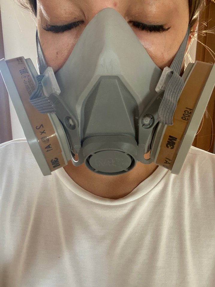 3M Yarı Yüz Gaz Maskesi - Görsel 2