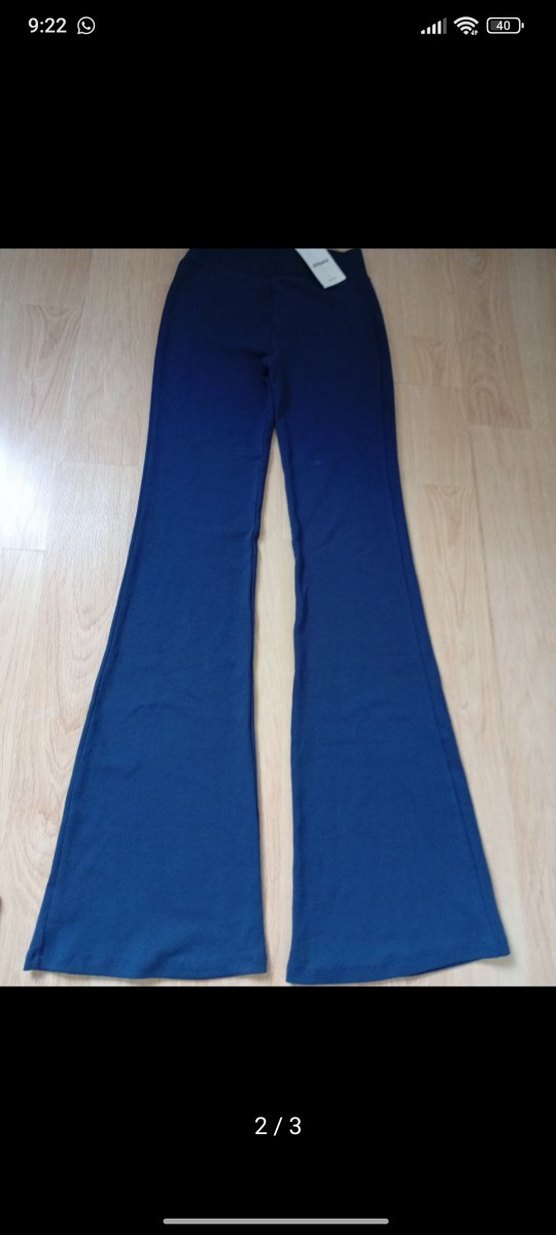 Bershka lacivert tayt - Görsel 2