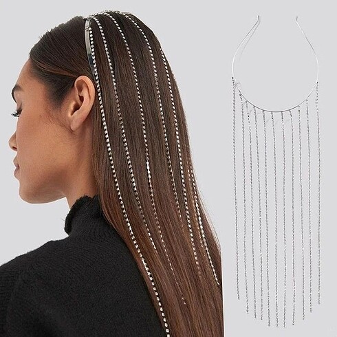 Accessorize Suyolu Taşlı Taç