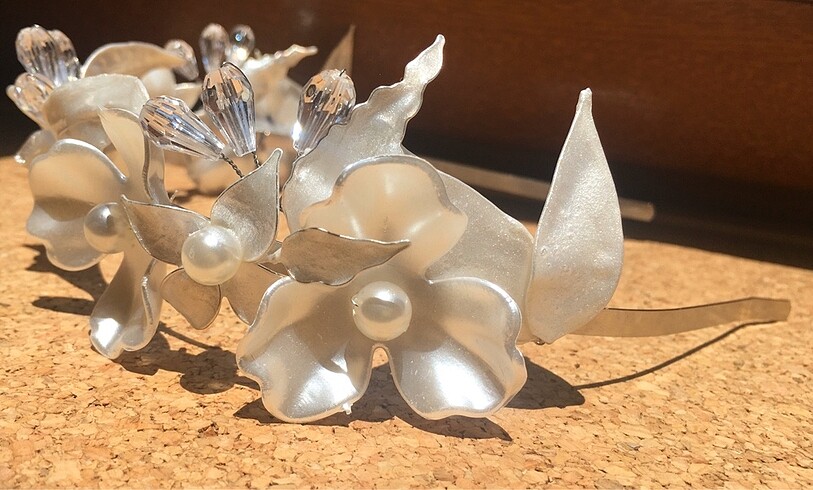 Gelin tacı saç aksesuarı - Görsel 4