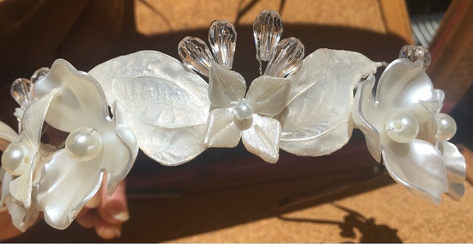 Gelin tacı saç aksesuarı - Görsel 3