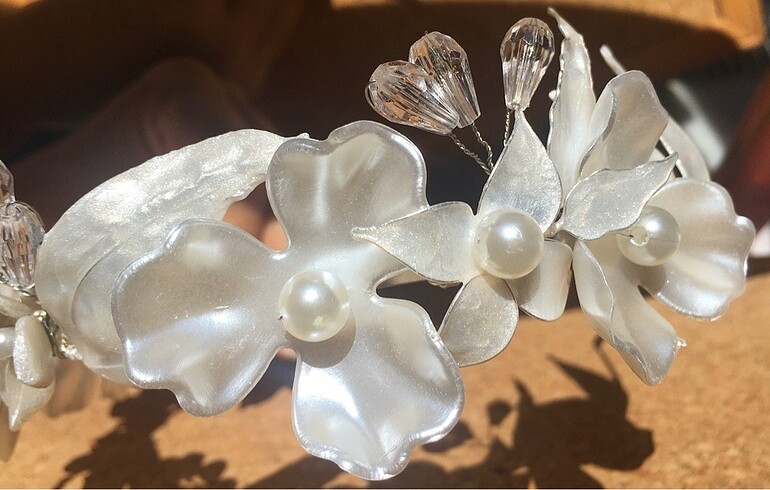 Gelin tacı saç aksesuarı - Görsel 5