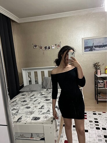 Bershka kısa elbise
