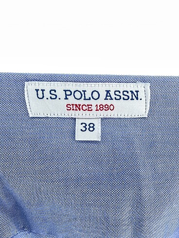 38 Beden mavi Renk U.S Polo Assn. Gömlek %70 İndirimli.