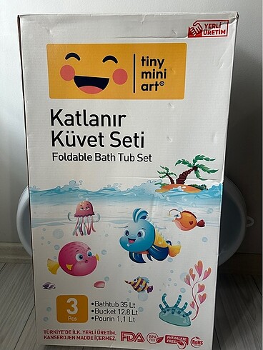 Katlanabilir küvet - Görsel 13