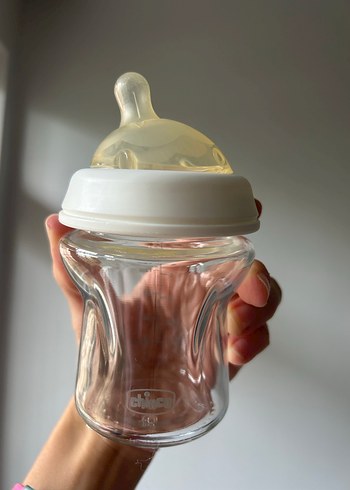 Beyaz Chicco Bebek Biberonu - Görsel 2