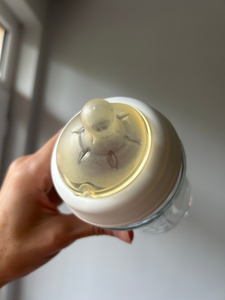 Beyaz Chicco Bebek Biberonu - Görsel 4