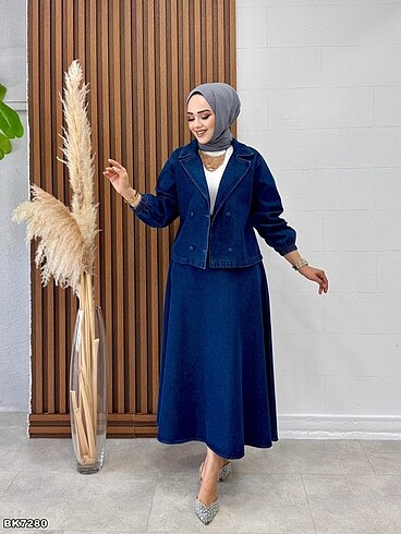 Etekli kot takım tesettür etekli takım tesettür kot takım kot ce