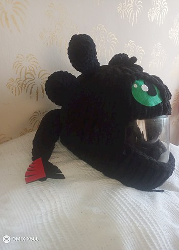 Kask kılıfı peluş - Görsel 5