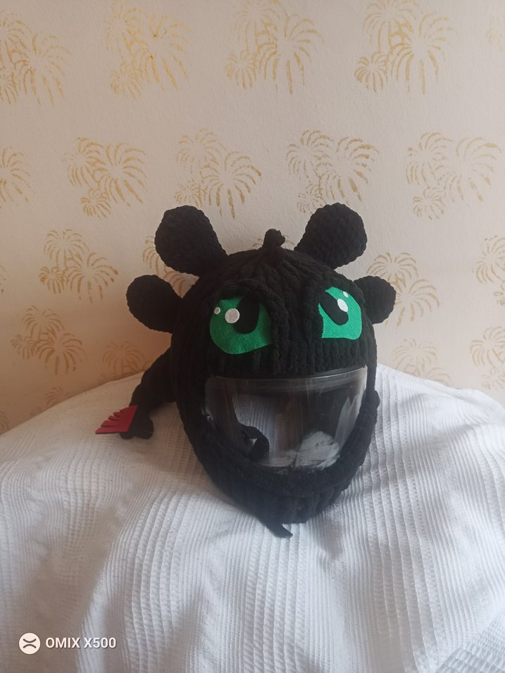 Kask kılıfı peluş - Görsel 2