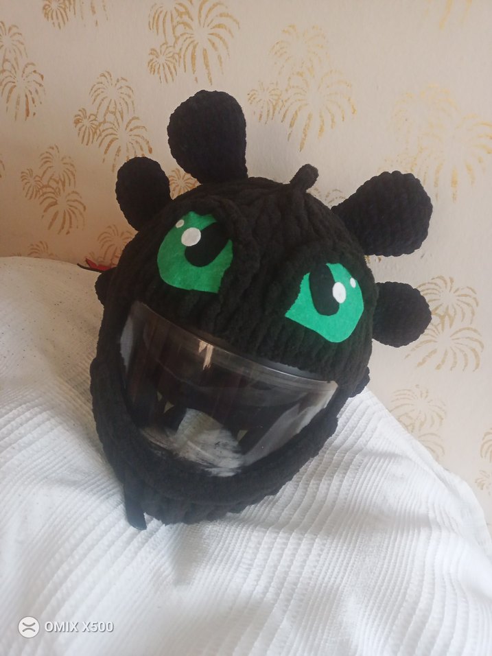 Kask kılıfı peluş - Görsel 3