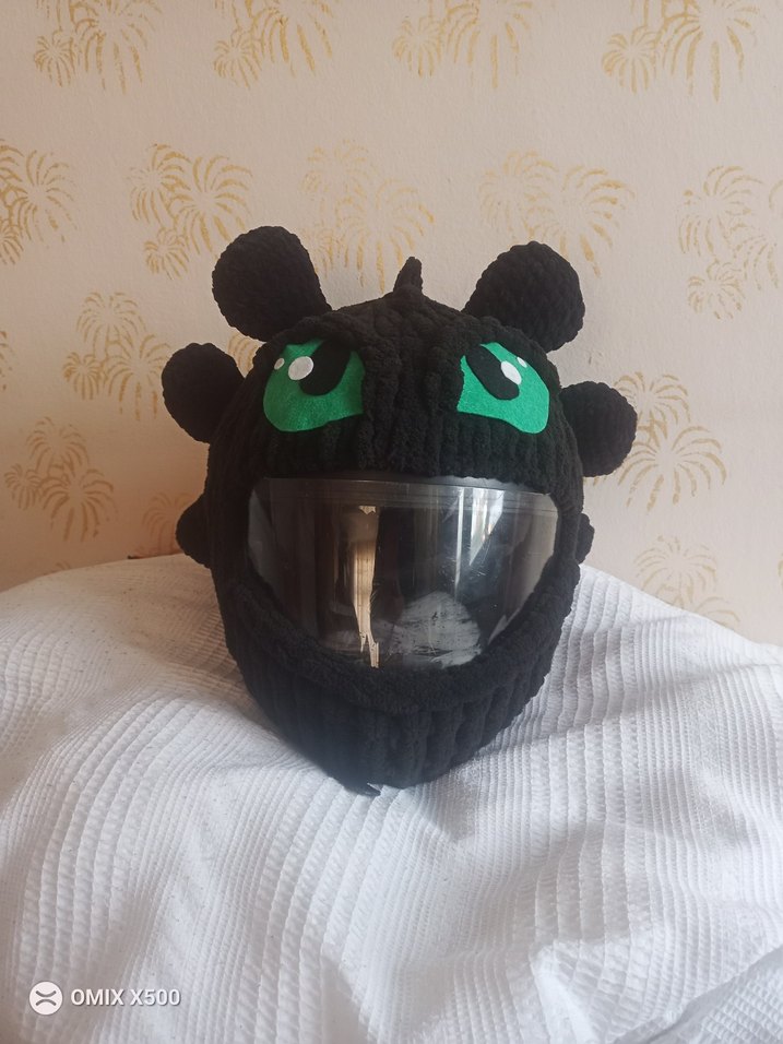 Kask kılıfı peluş - Görsel 4