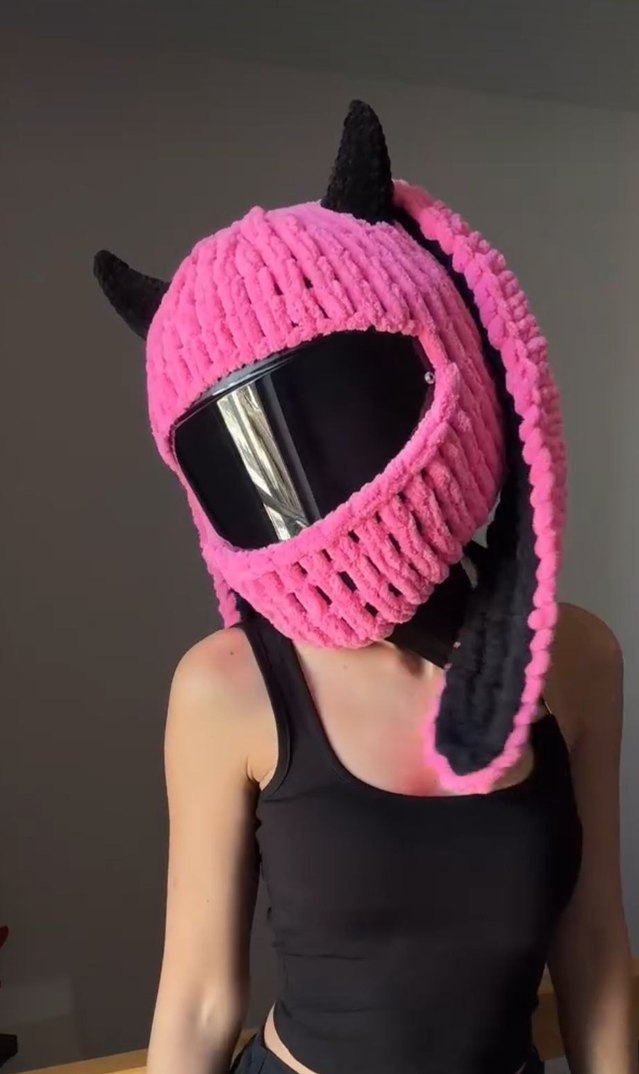 peluş kask kılıfı - Görsel 3