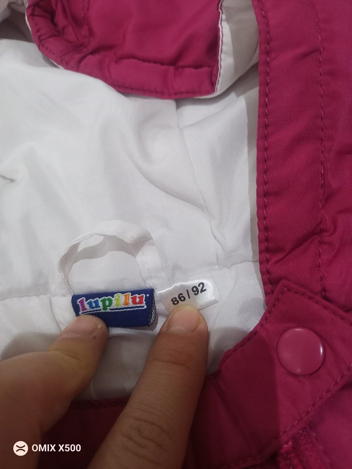 Fermuarlı Koyu Pembe Bebek Kız Tulumu - Görsel 4