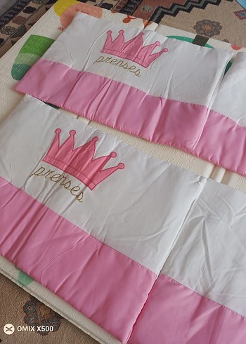 Pembe Baskılı Çocuk Uyku Seti - Görsel 2