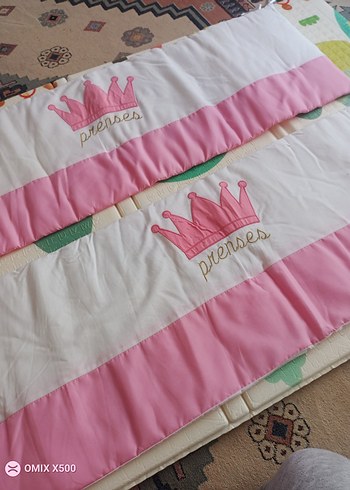 Pembe Baskılı Çocuk Uyku Seti - Görsel 3