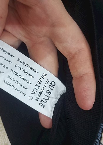 Düğmeli Siyah Kısa Blazer Ceket - Görsel 3