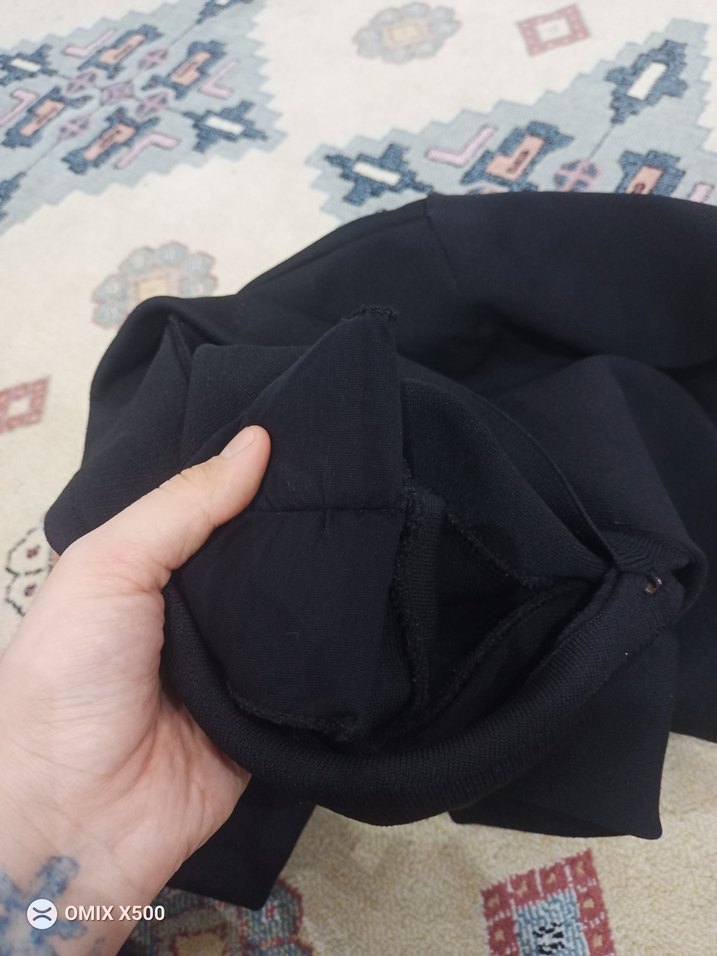 Düğmeli Siyah Kısa Blazer Ceket - Görsel 5