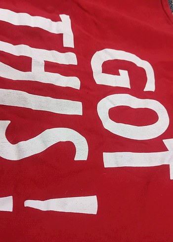 Kırmızı Kapüşonlu Fermuarlı Mini Sweatshirt - Görsel 7