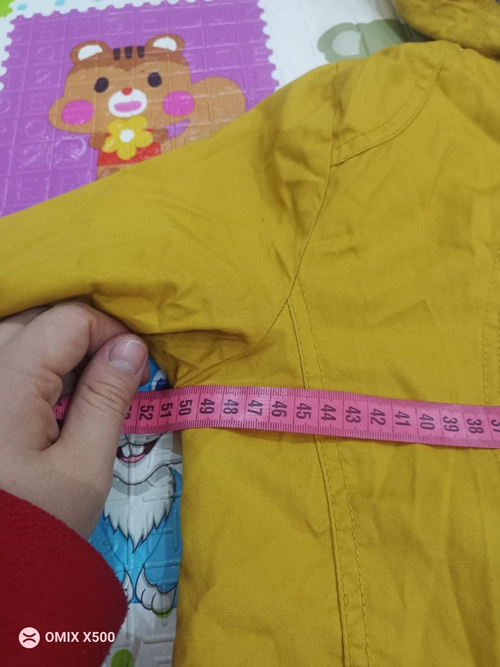 kadın trenç denim kumaş astarlı - Görsel 3