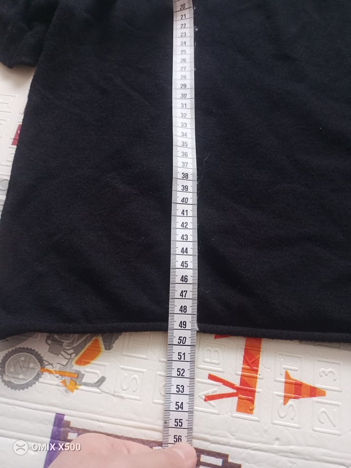 siyah kalın triko zara bluz kazak - Görsel 5