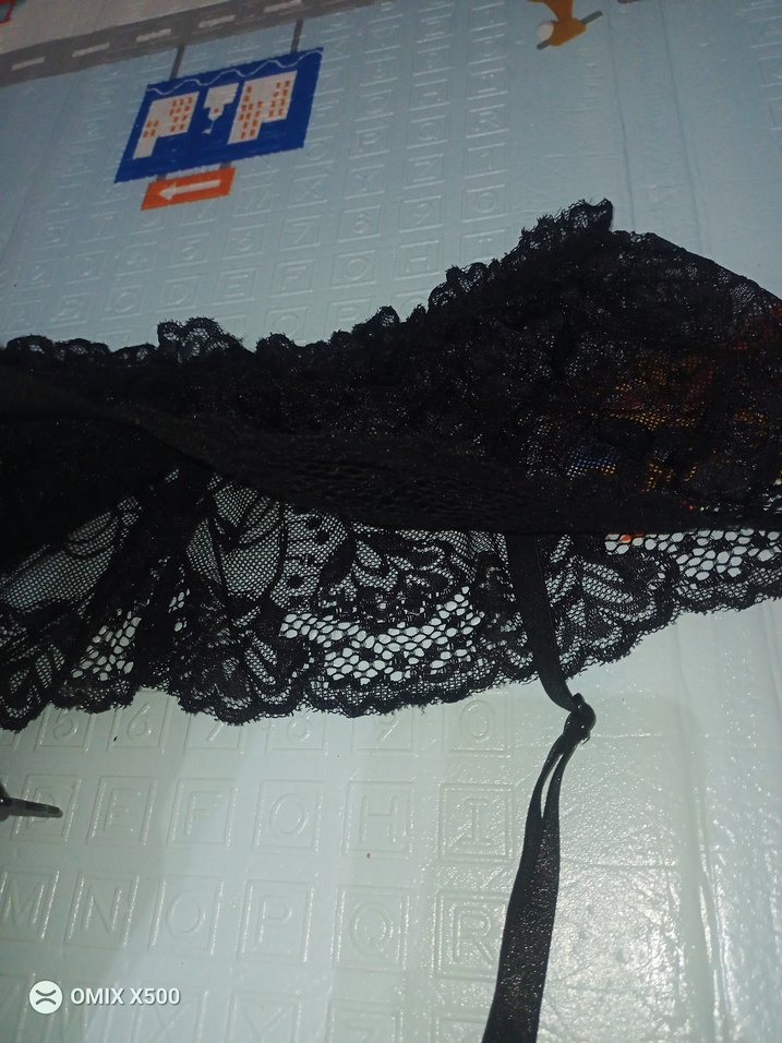 Siyah Dantel Askılı Gotik Büstiyer - Görsel 4