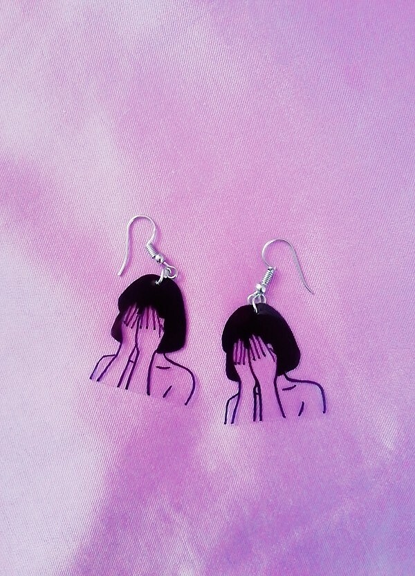 Ağlayan kız küpe - Görsel 3