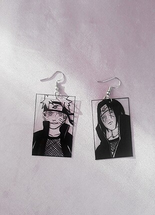 Beden Sasuke ve naruto küpeler