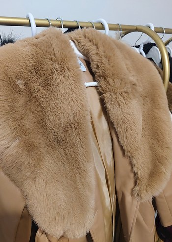 Kürk Detaylı deri Ceket - Görsel 8