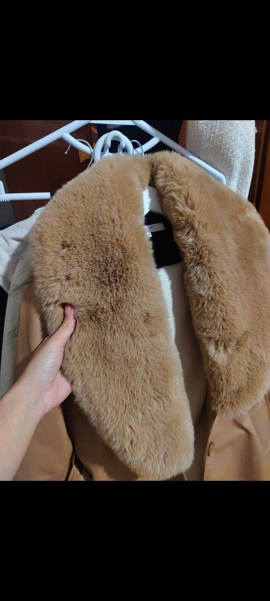 Kürk Detaylı deri Ceket - Görsel 2