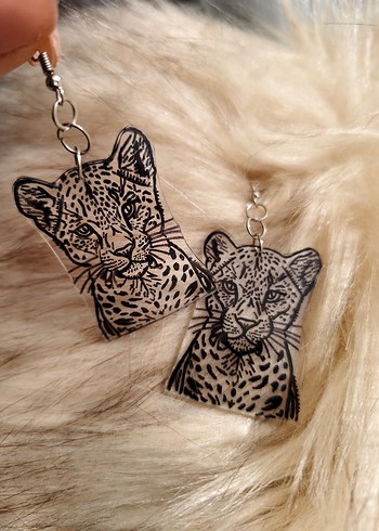 Leopar küpe - Görsel 3