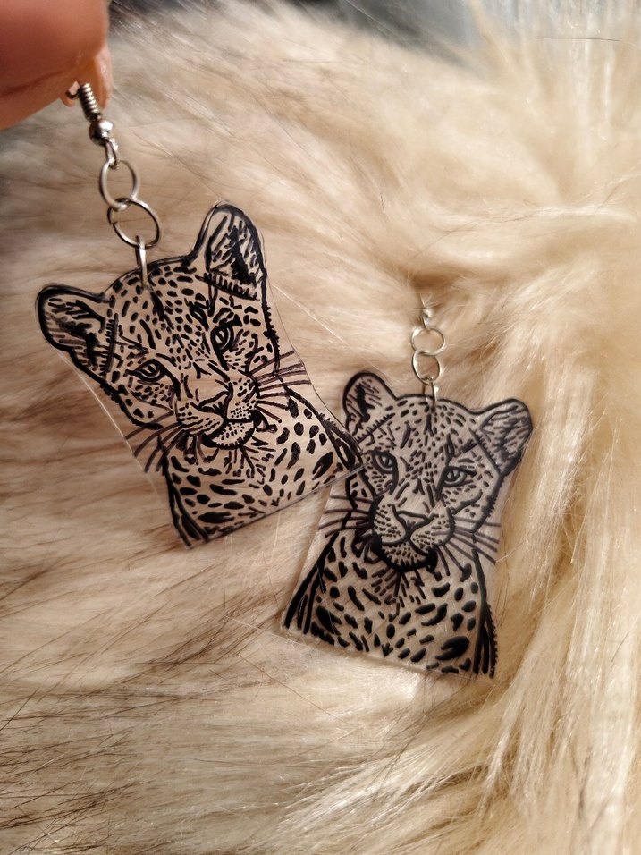 Leopar küpe - Görsel 3