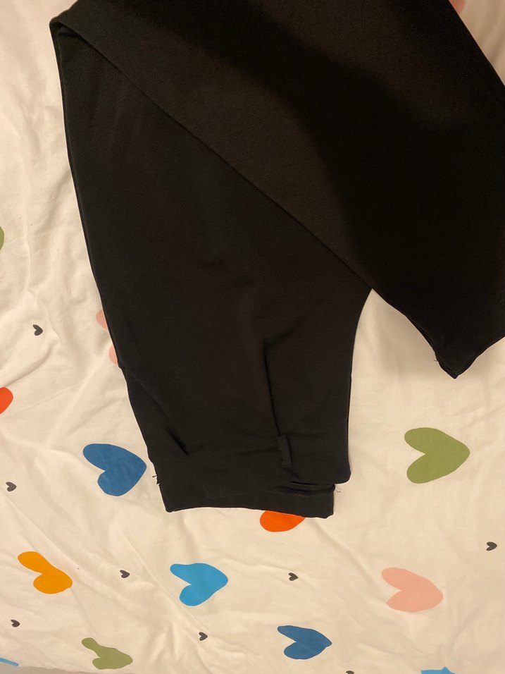 Siyah Kumaş Pantolon - Görsel 2