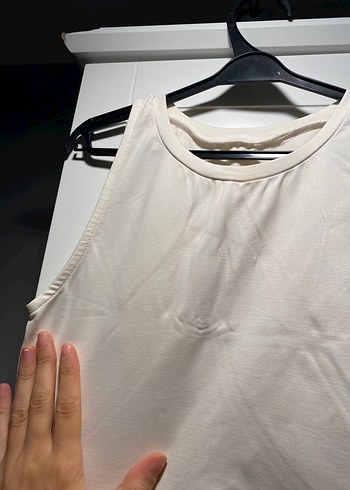 Beyaz Halter Zıbınlı Üst - Görsel 3