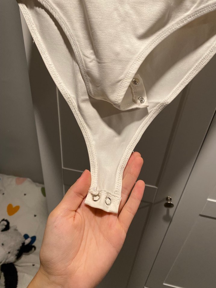 Beyaz Halter Zıbınlı Üst - Görsel 5