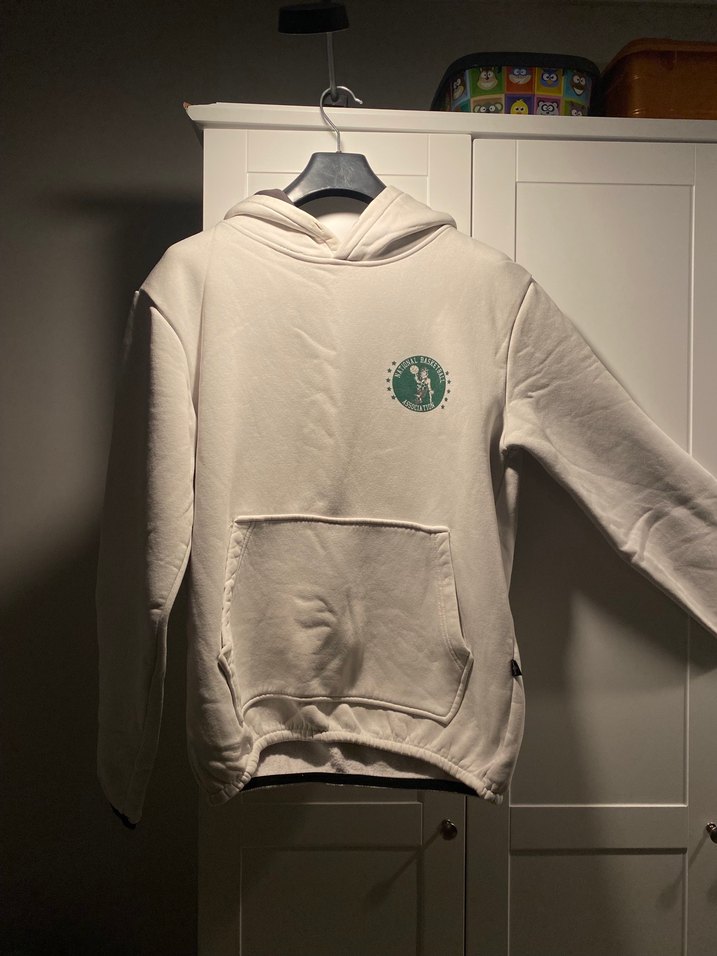 Beyaz Oversize Sweatshirt - Görsel 2