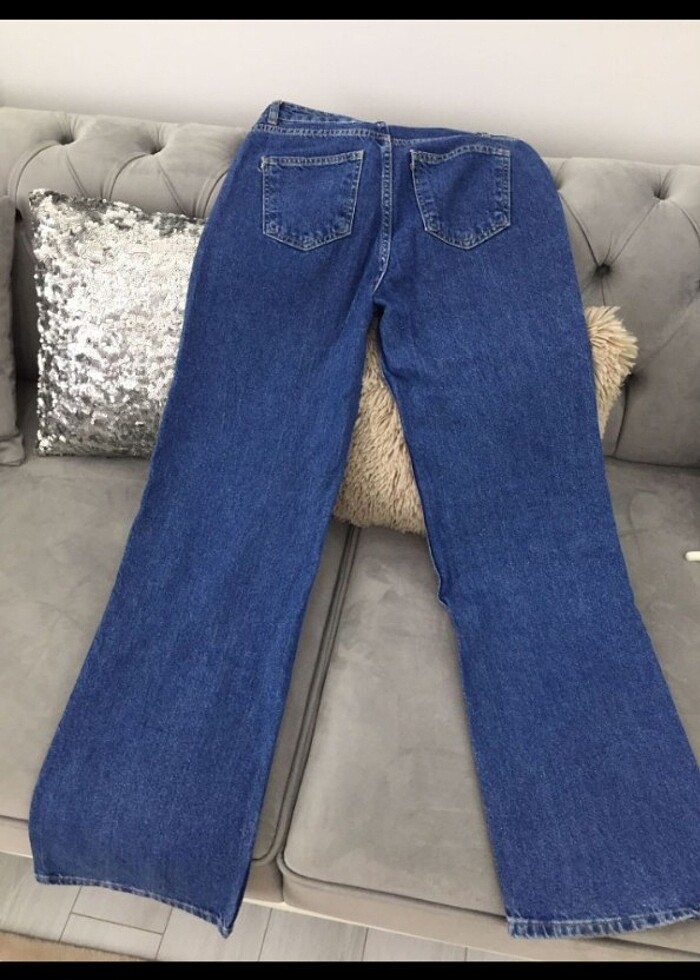 Defacto Yüksek bel wide leg jean  - Görsel 4