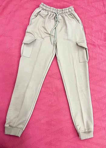 Kahverengi Çocuk Cepli Eşofman Altı - Görsel 2