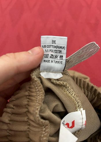 Kahverengi Çocuk Cepli Eşofman Altı - Görsel 7