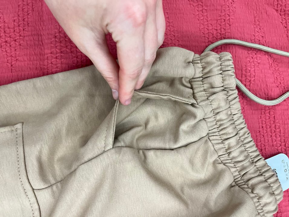 Kahverengi Çocuk Cepli Eşofman Altı - Görsel 4