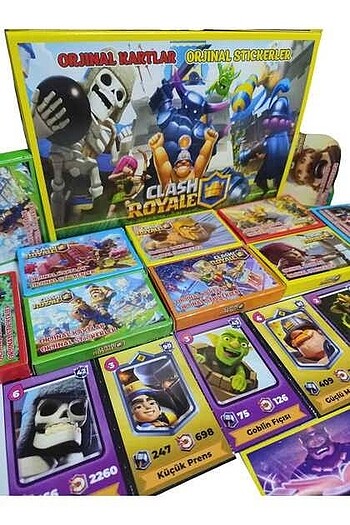 Sticker modelleri clash Royale