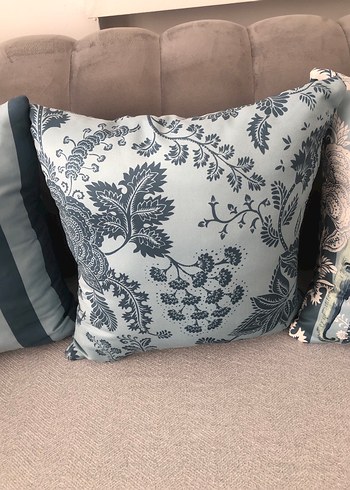 Petro mavisi Desenli Modern Minder Kılıfı - Görsel 3