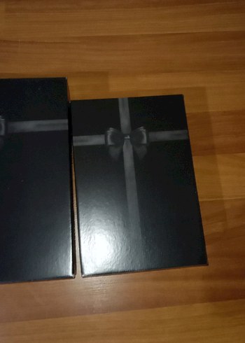  Beden Renk Siyah Kurdeleli Hediye Kutusu Seti