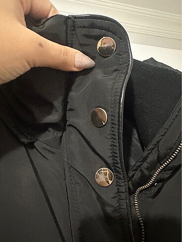 xl Beden siyah Renk Siyah Mont