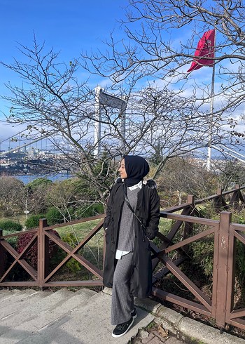 Kolsuz gri ikili takım