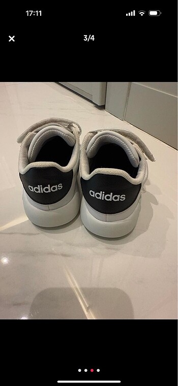 27 Beden Adidas çocuk ayakkabısı